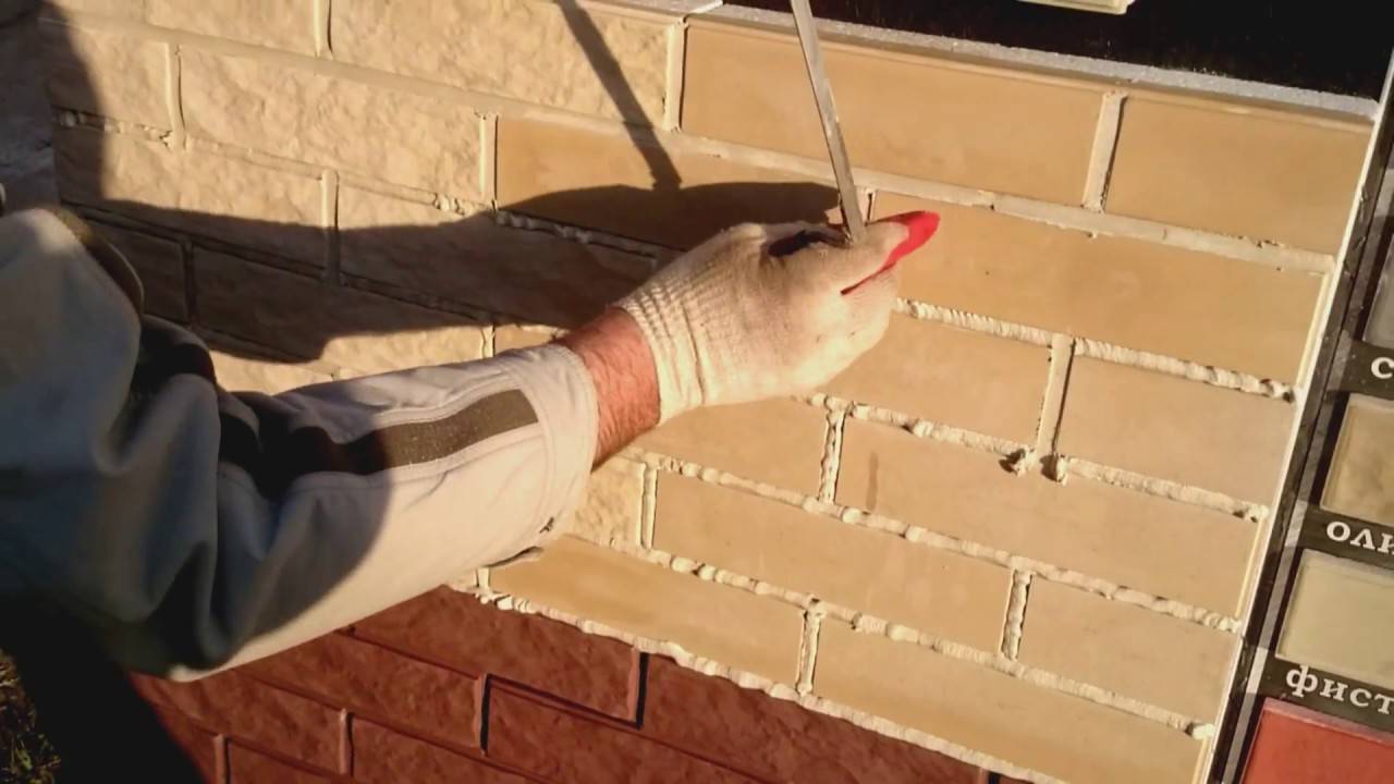 Укладка фасадной плитки: технология облицовки при помощи клея, укладка на саморезах своими руками