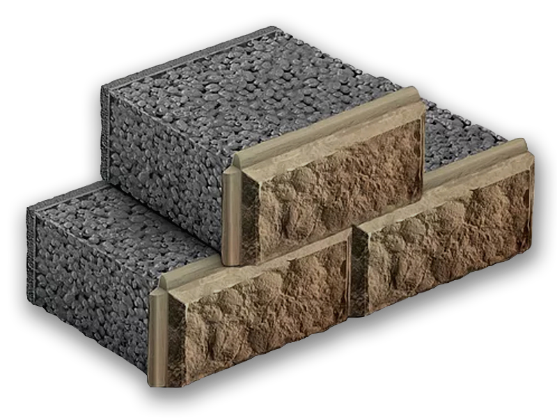 Что такое керамзитобетонные блоки с облицовкой и сфера их использования