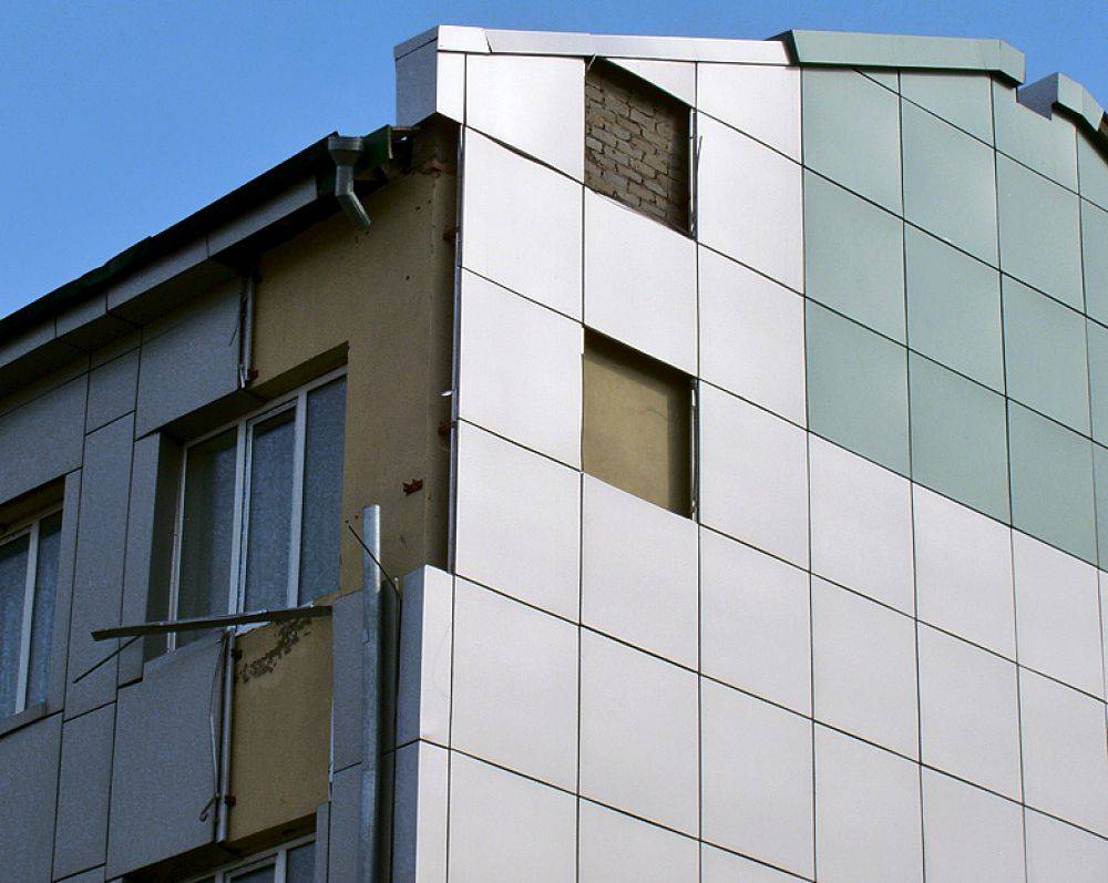 Монтаж вентилируемого фасада из керамогранита. вентилируемый фасад из керамогранита