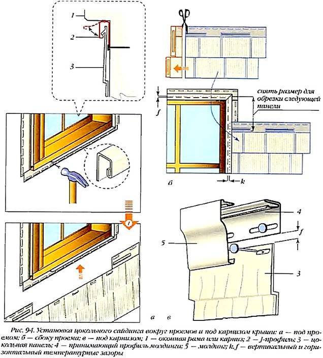 Отделка сайдингом окна: с откосами и без, материал. инструкция от специалиста