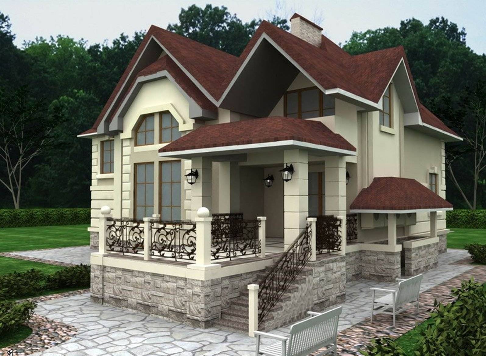 Отделка фасадов коттеджей: варианты оформления | mastera-fasada.ru | все про отделку фасада дома