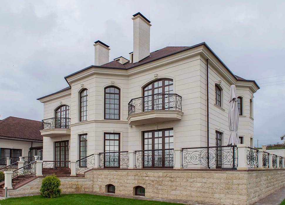 Фасад в классическом стиле - особенности и варианты оформления