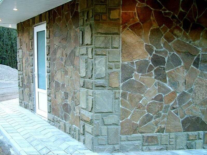 Отделка фасадов натуральным камнем