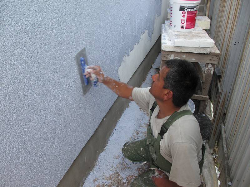 Фасадная гипсовая штукатурка для стен, внутренних и наружных работ