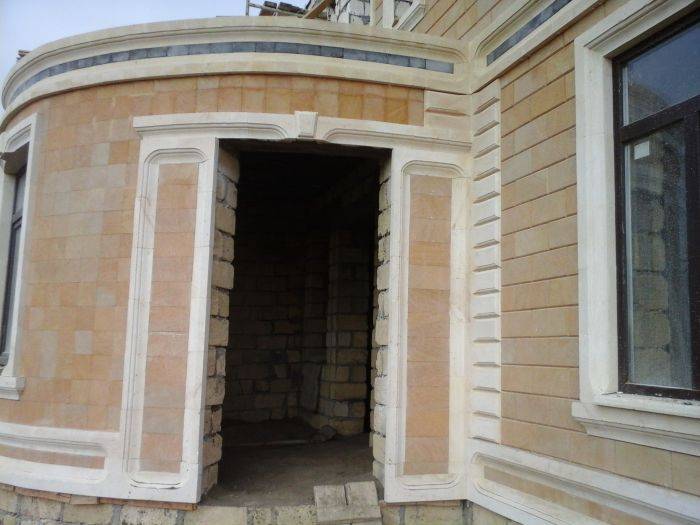 Материалы для отделки фасадов частных домов дагестанский камень