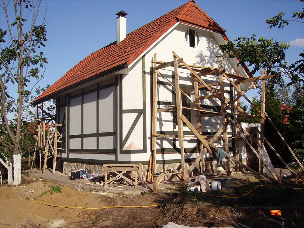 Как построить фахверковый дом? ⋆ domastroika.com
