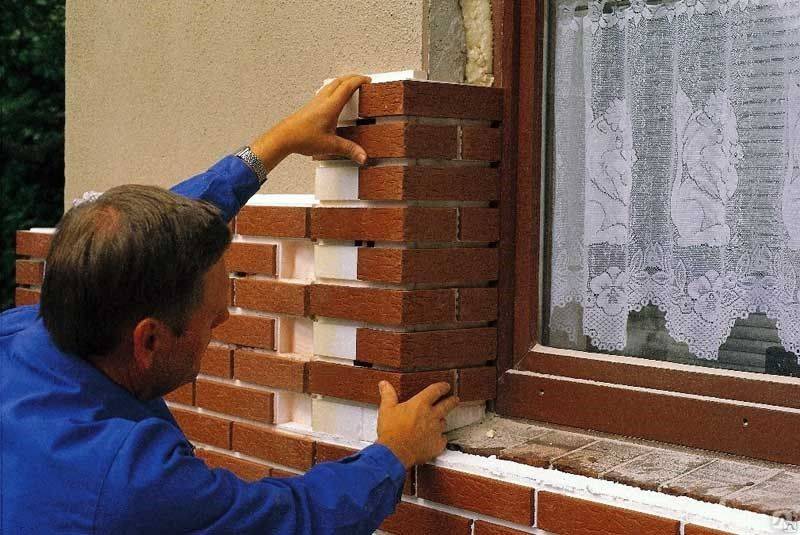 Как сделать вентилируемые фасады из кирпича