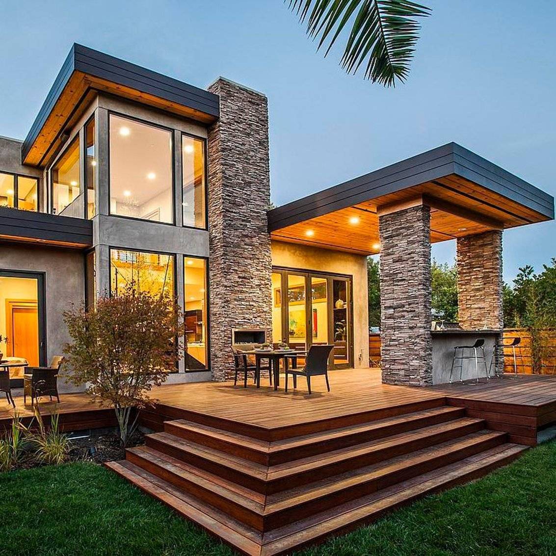 Дом в стиле модерн – особенности архитектурного стиля - 13 фото