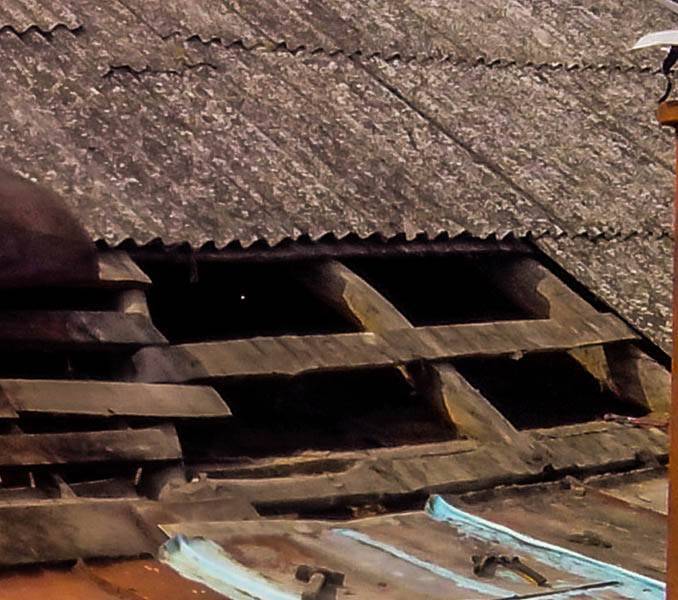 Крыша из шифера своими руками: новая и ремонт старой