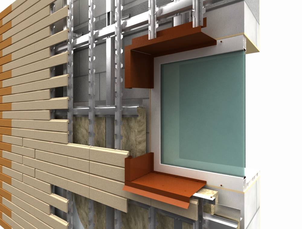 Вентилируемый навесной фасад из древесины: устанавливаем по технологии
