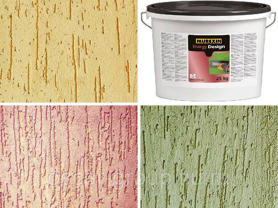Фактурная краска для стен и особенности ее применения