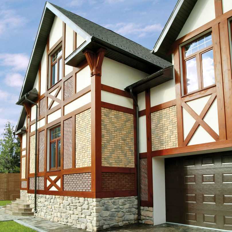 Дизайн фасада частного дома снаружи: варианты красивого экстерьера
 - 49 фото