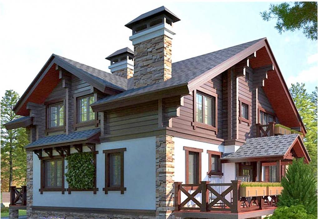 Чем облагораживают фасады домов с мансардой | mastera-fasada.ru | все про отделку фасада дома