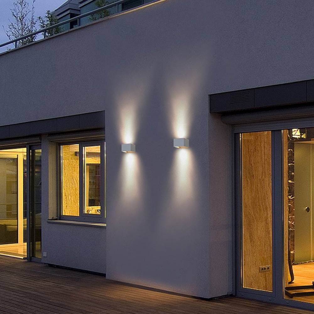 Подсветка фасада дома: современные идеи, делаем своими руками
