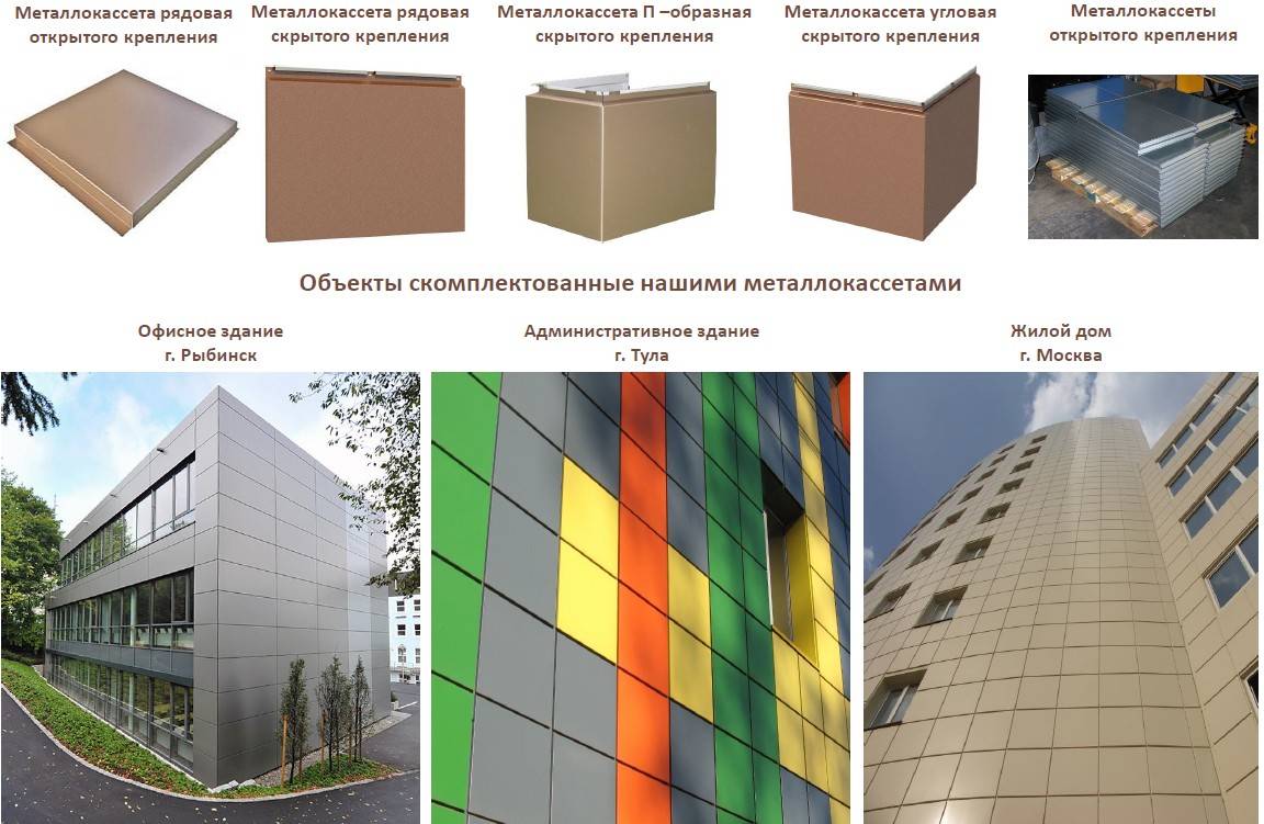 Металлокассеты для фасадов - производство, преимущества и инструкция по монтажу