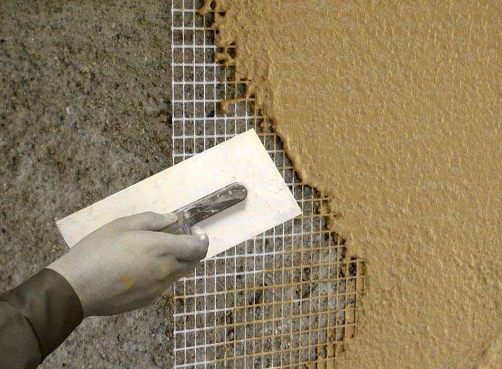 Фасадная армирующая сетка: технология монтажа пошагово