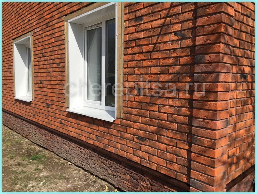 Фасадная плитка и способы монтажа на фасадах
