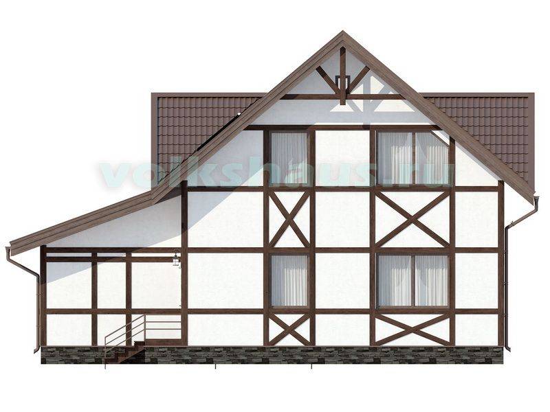 Дома в немецком стиле: современные проекты и особенности их реализации (120 фото)