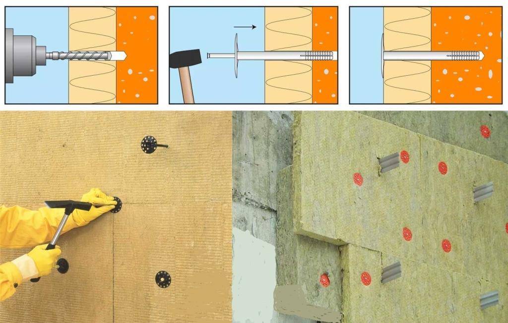 7 способов крепления пеноплекса к стенам