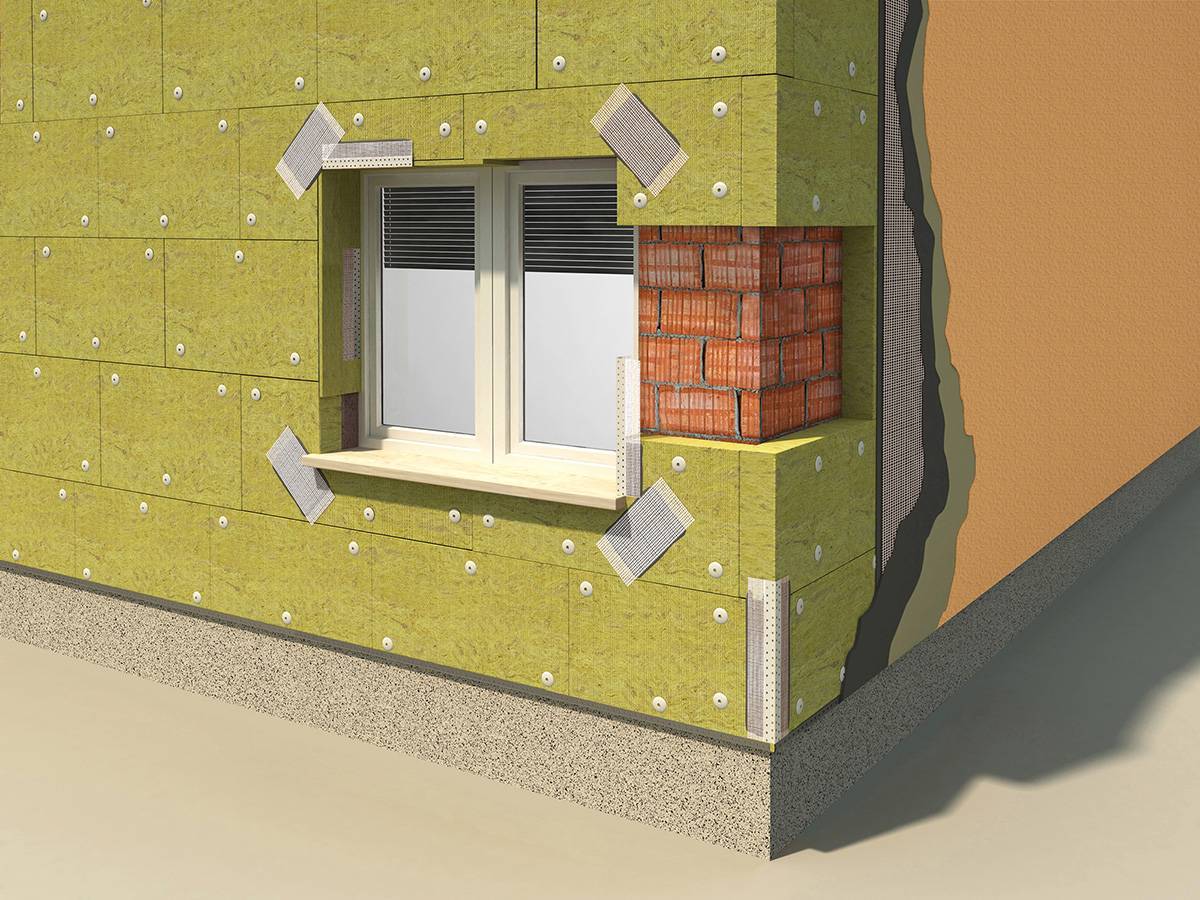 3 способа самостоятельного утепления фасада минеральной ватой