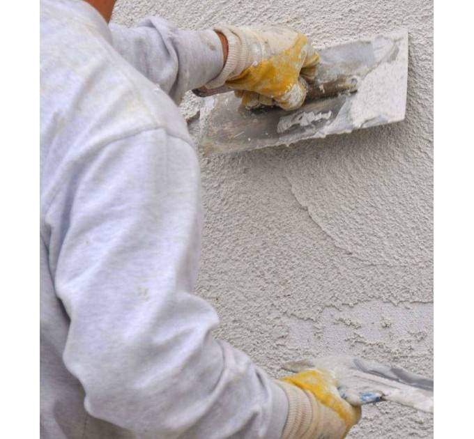 Фасадная шпаклевка для наружных работ: водостойкая морозостойкая шпатлевка на цементной основе под покраску, по бетону и штукатурке