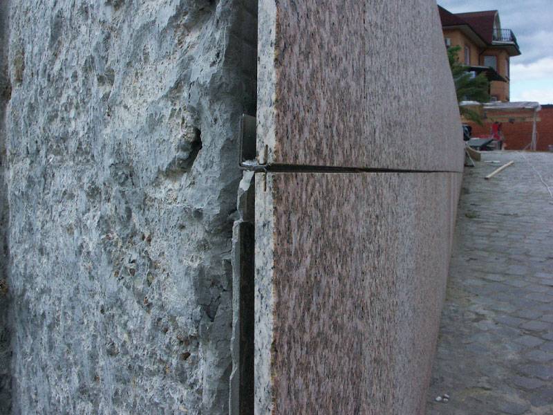 Технология облицовки натуральным гранитом стен, цоколя, ступеней, фасада и крыльца