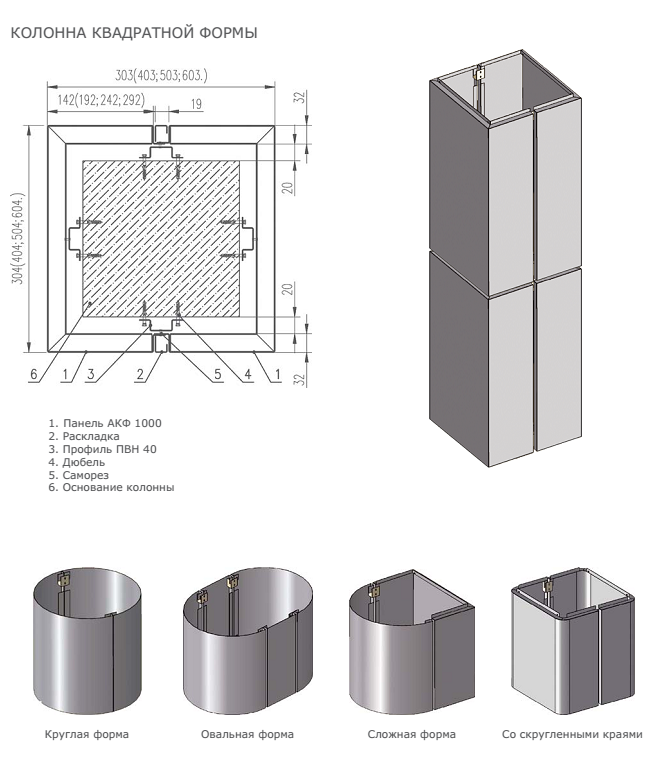 Облицовка колонн нержавеющей сталью: как крепятся панели ?