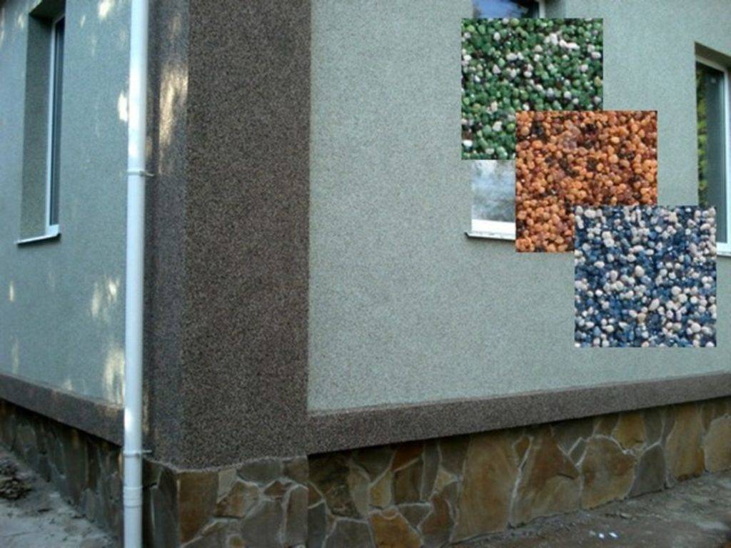 Чем придать блеск минеральной штукатурки мозаике, можно и мозаичной штукатуркой отделать весь дом