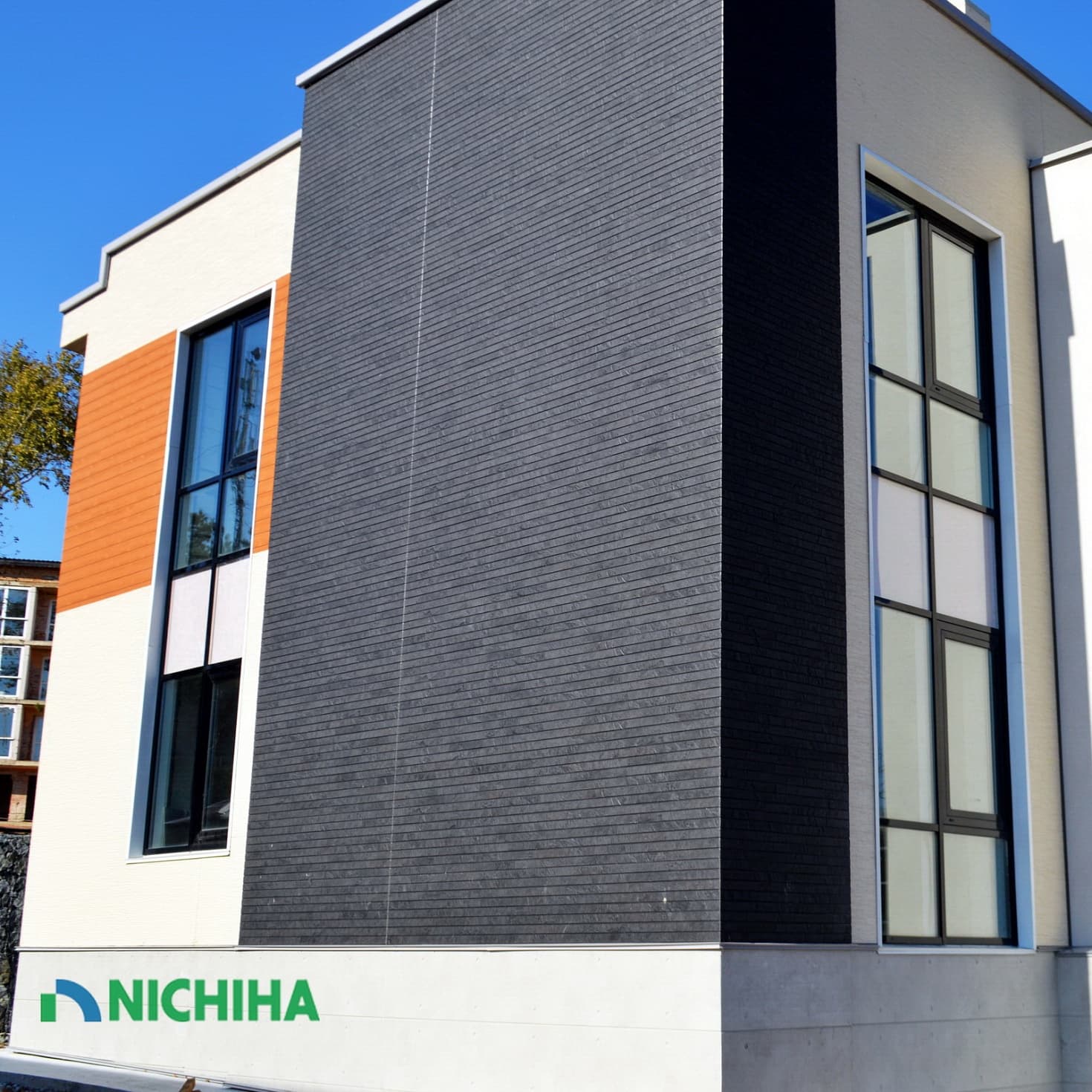 Фасадные панели nichiha фиброцементные панели нитиха ркс официальный дилер ничиха японские фасады облицовка домов
