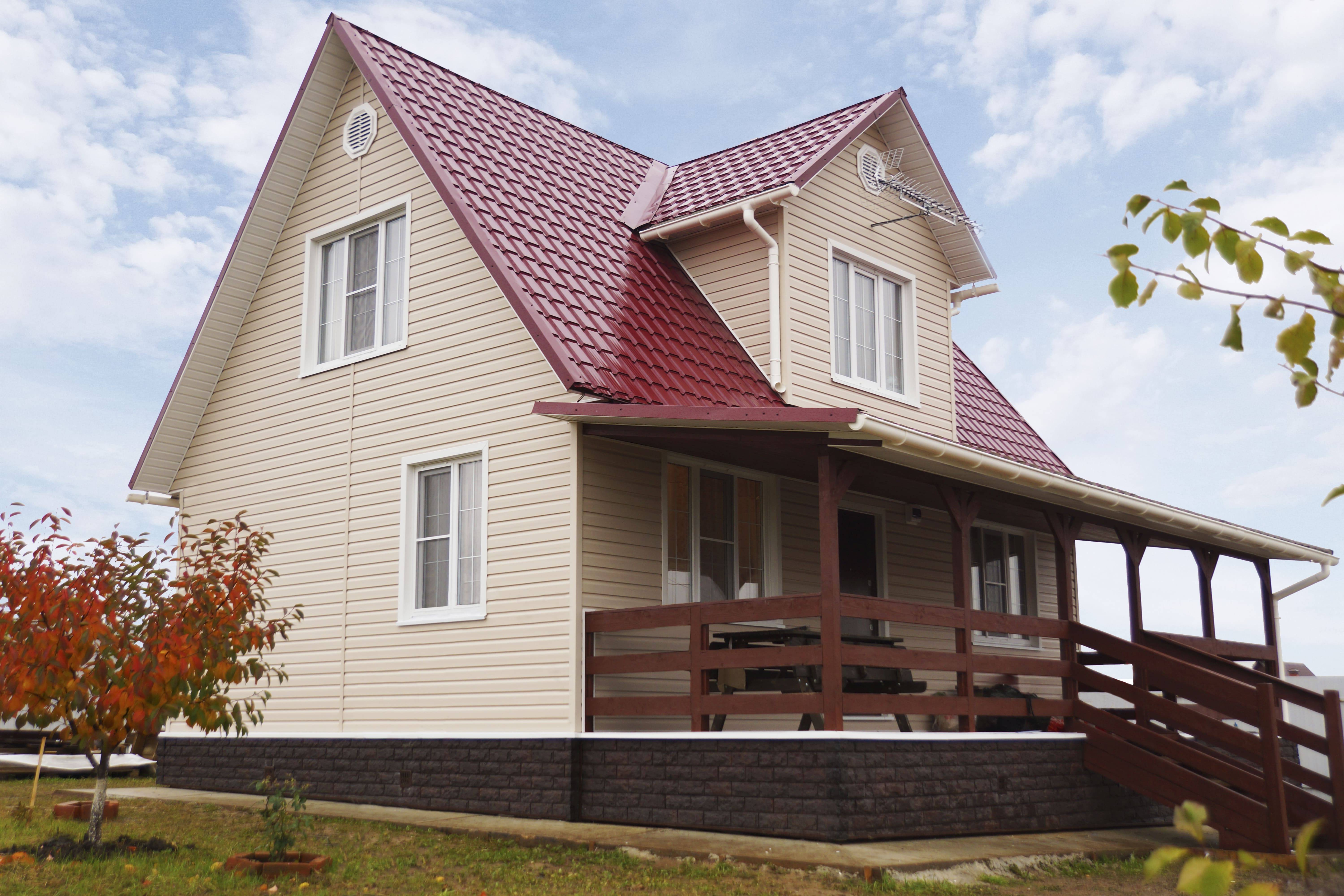 Подбираем цвет сайдинга для дома? комбинация оттенков крыши и фасада дома - обзор