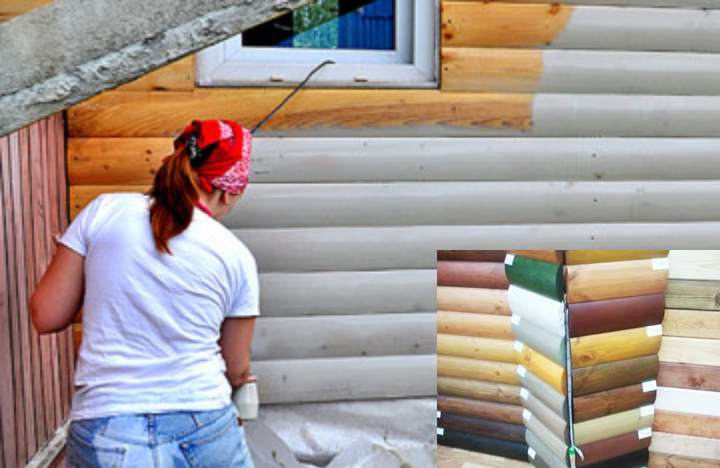 Чем красить блок хаус снаружи – чем обработать и чем покрыть