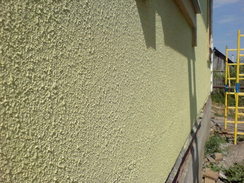 Декоративная штукатурка “короед”: технология отделки стен для дома (160+ фото)