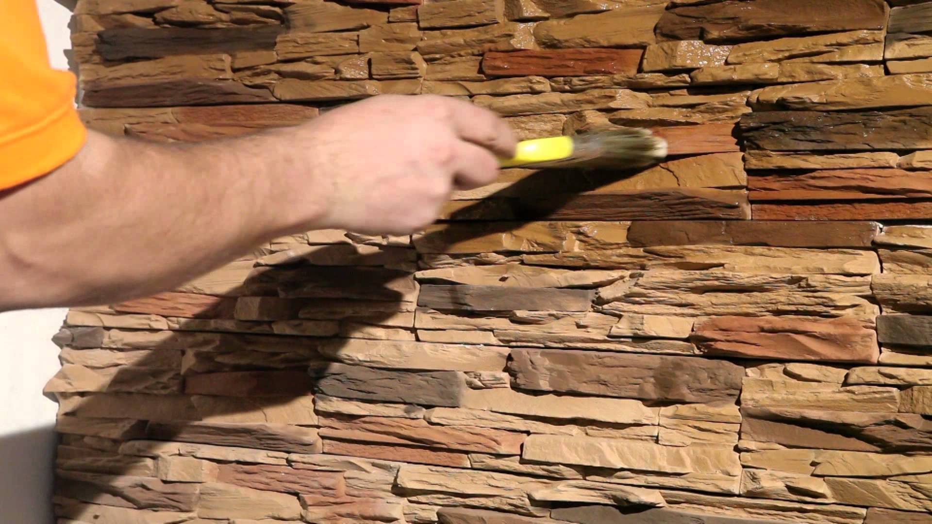 Технология облицовки цоколя дома искусственным камнем