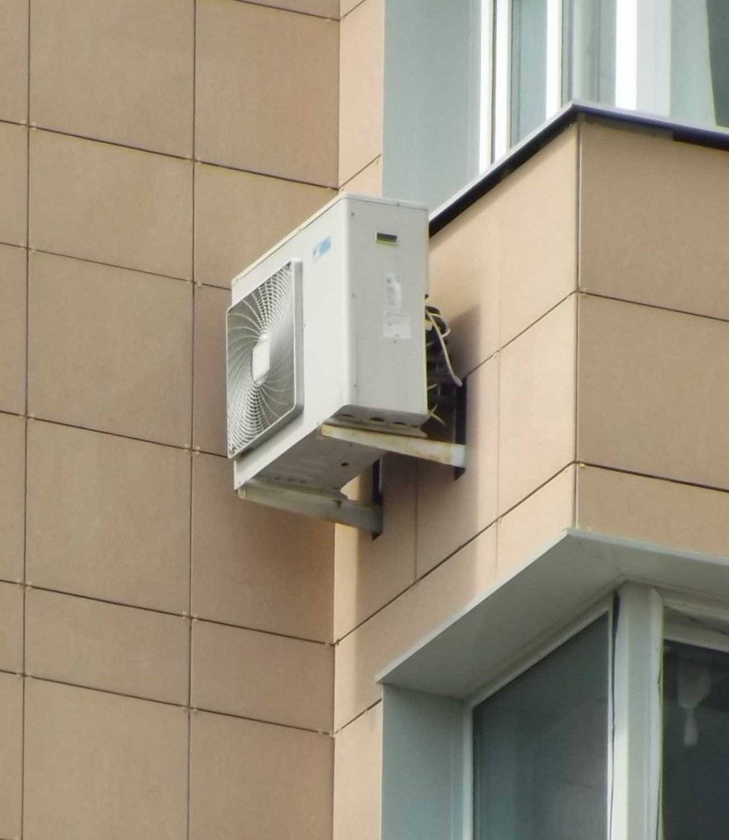 Крепление кондиционера на вентилируемый фасад - строительный журнал palitrabazar.ru
