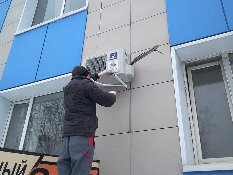 Монтаж кондиционера на вентилируемый фасад: как правильно сделать, оборудование и особенности