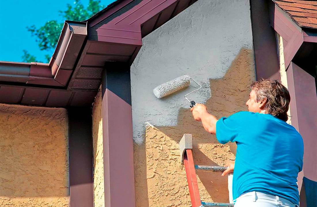 Краска водоэмульсионная фасадная: технические характеристики, расход, технология покраски фасадов