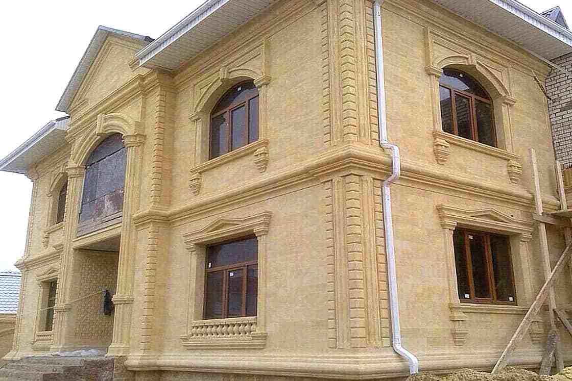 Достоинства и недостатки фасада из дагестанского камня