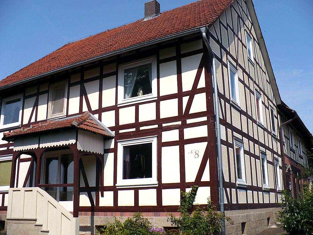 Немецкая технология: каркасные дома в стиле фахверк: фасад и отделка (15 фото) - decorwind