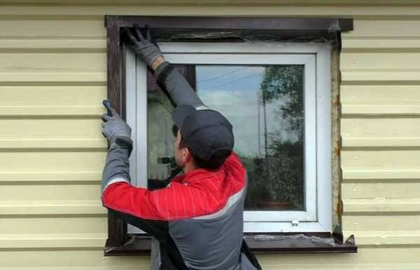 Как поставить металлические откосы на пластиковые окна снаружи? - patsi.ru