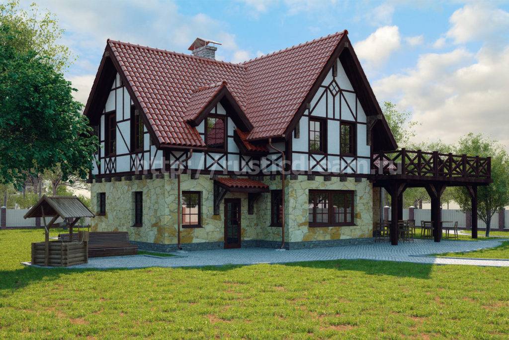 Фасад дома в стиле фахверк: особенности оформления | mastera-fasada.ru | все про отделку фасада дома