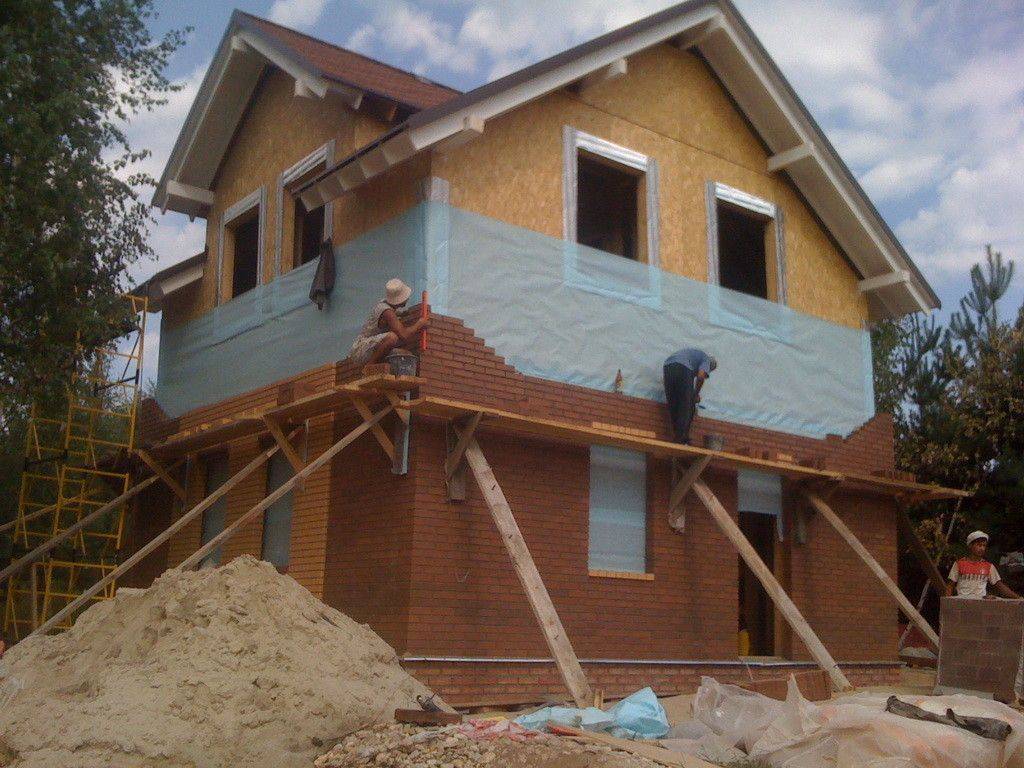 Материалы для отделки фасадов домов из сип-панелей: фасадная доска, сайдинг, клинкерная плитка, штукатурка, цсп, фанера и дранка
