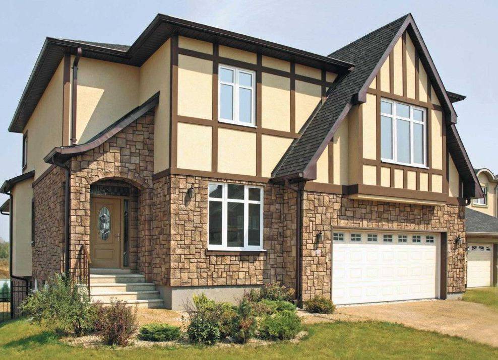 Фасад дачного дома – чем отделать, обоснование выбора материала, варианты отделки для строений из газобетона и бруса
