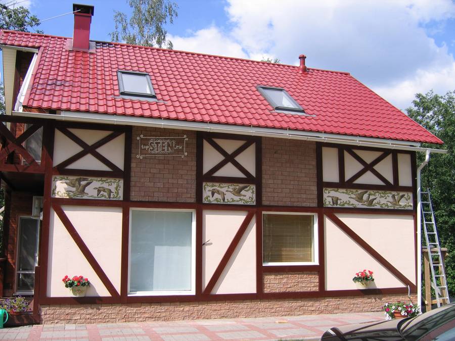 Облицовка дома в немецком стиле. дом в немецком стиле. особенности проектирования