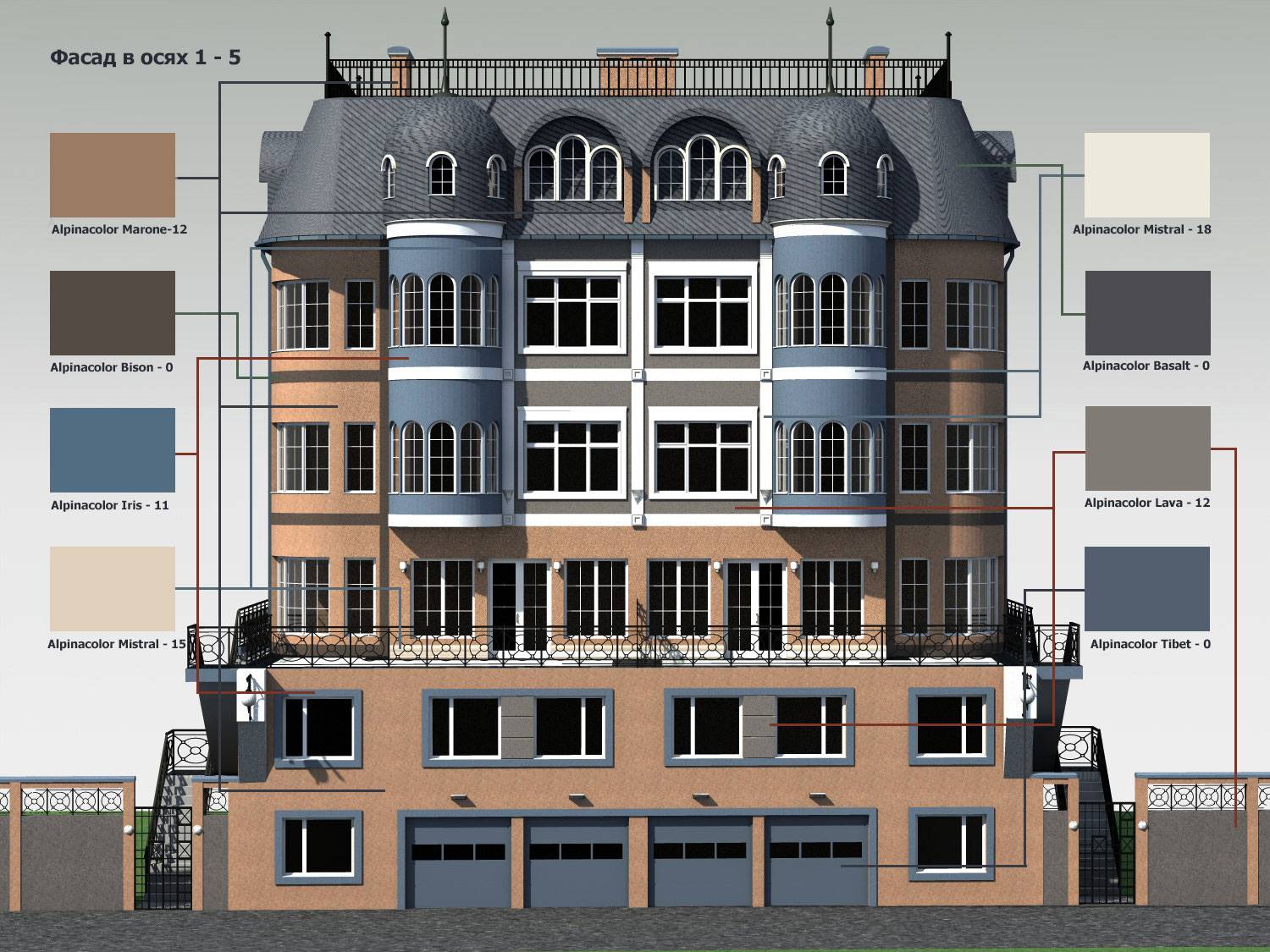 Выступающие элементы фасада здания - remontdz.ru
