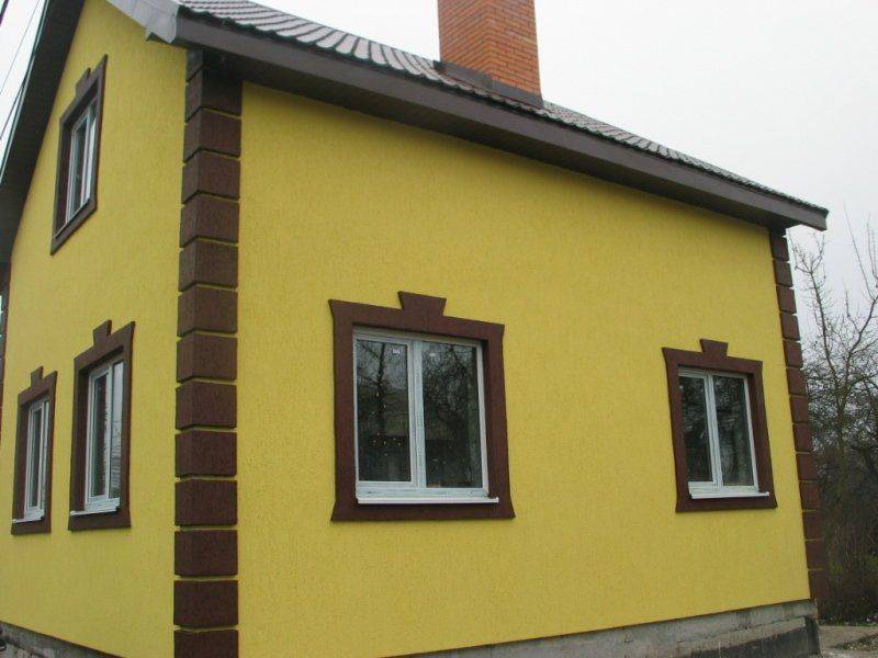 Покраска фасада дома как эффективный и недорогой способ отделки