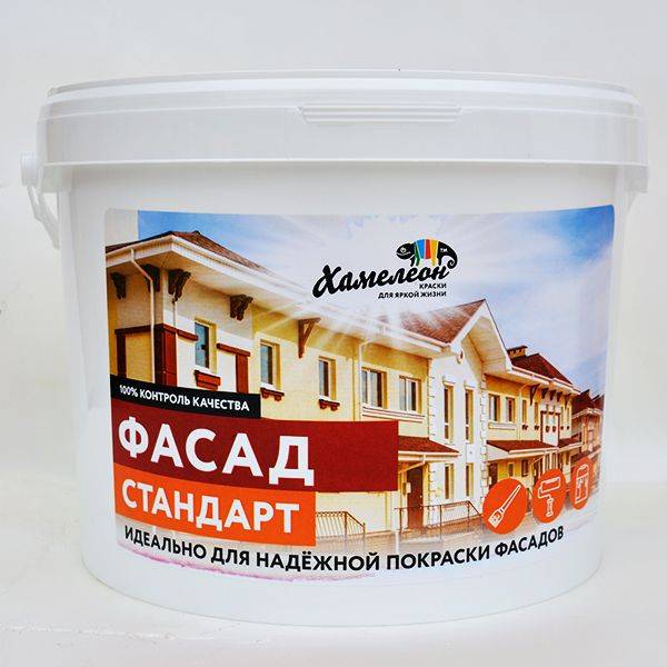 Акриловая фасадная краска – применение, свойства и состав