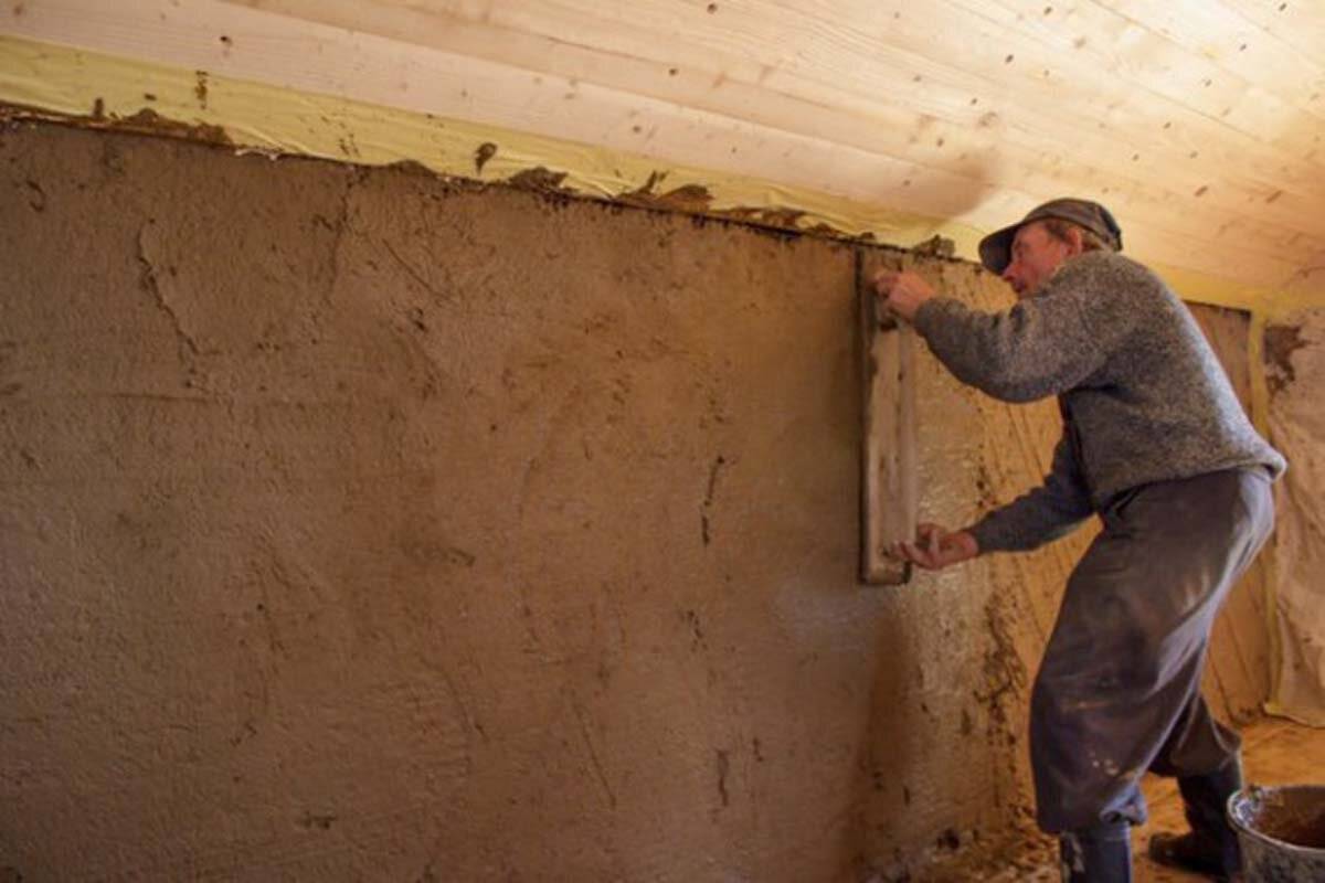 Штукатурка деревянных стен внутри и снаружи дома, как оштукатурить, технология, фото