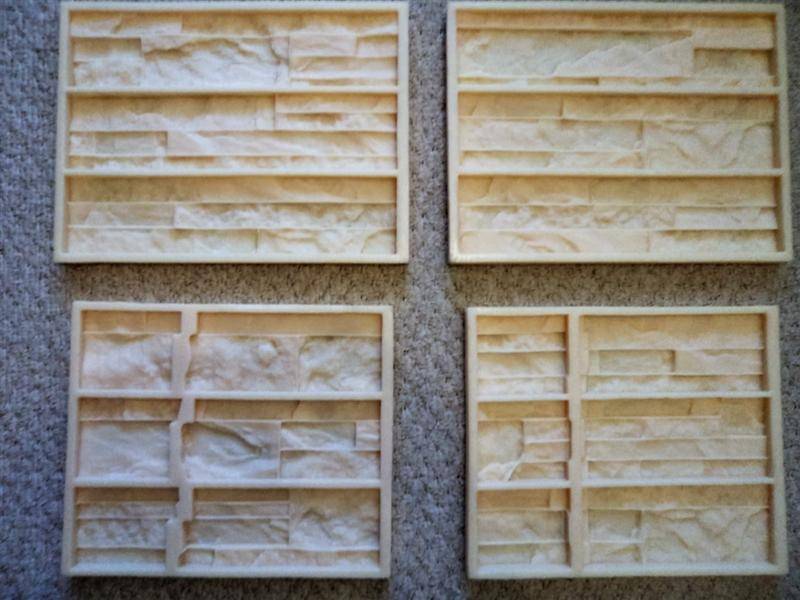 Формы для изготовления гипсовой плитки под кирпич своими руками: силиконовые и пластиковые