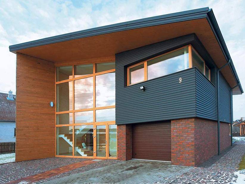 Фасады постформинг – необычное решение для облицовки дома