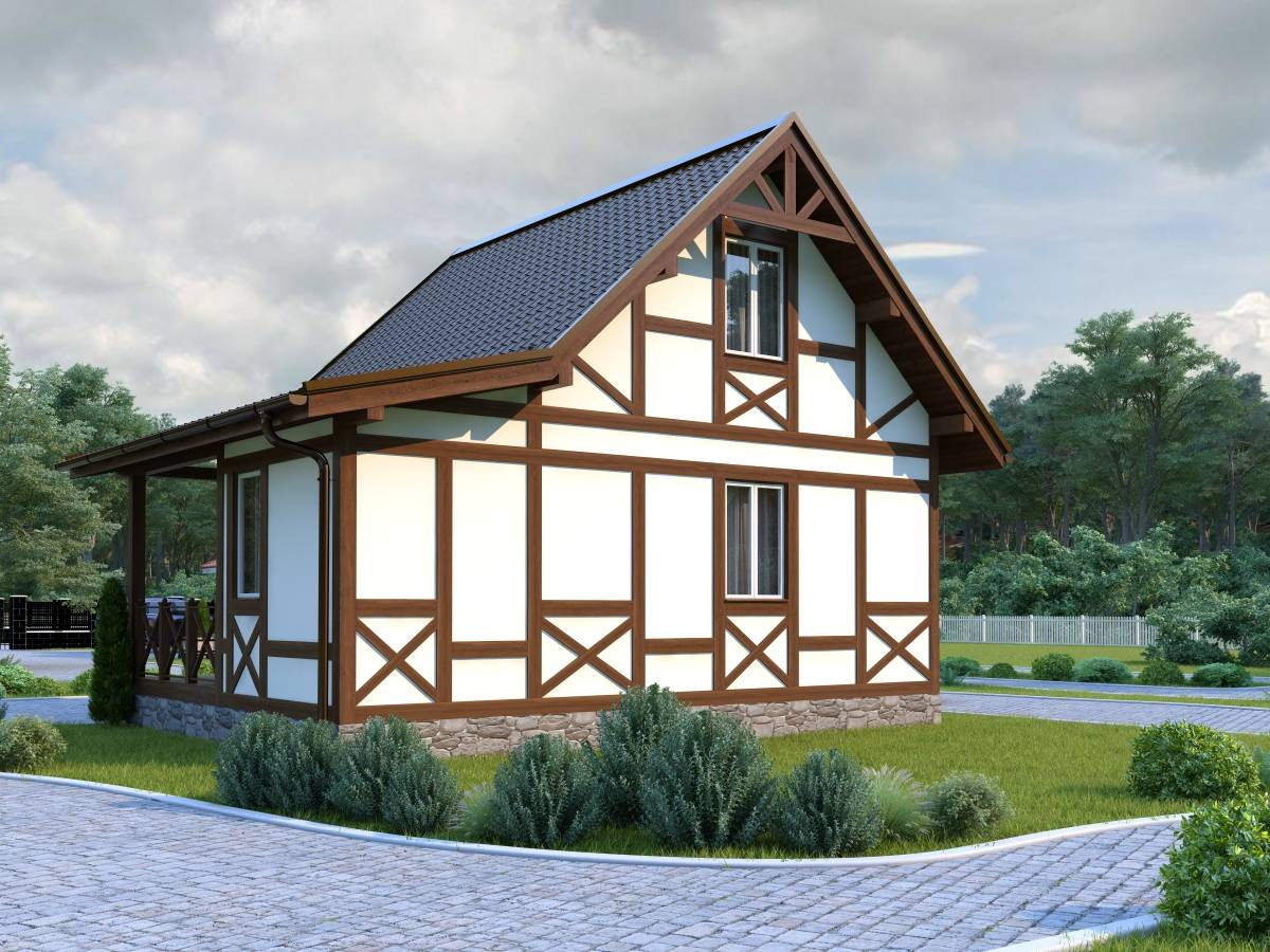 Облицовка дома в немецком стиле. дом в немецком стиле. особенности проектирования